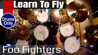 Foo Fighters - Learn To Fly - Isolated Drums Only (🎧High Quality Audio)