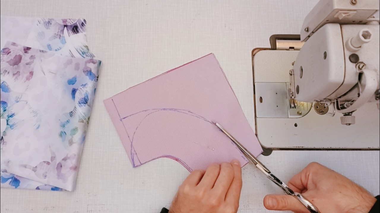 Вам не составит труда выкроить и сшить воротник Питер Пэн.