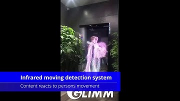 Interactive Mirror Display by Glimm