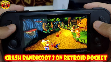 Crash Bandicoot 2: Cortex Strikes Back on Retroid Pocket | Performance Test
