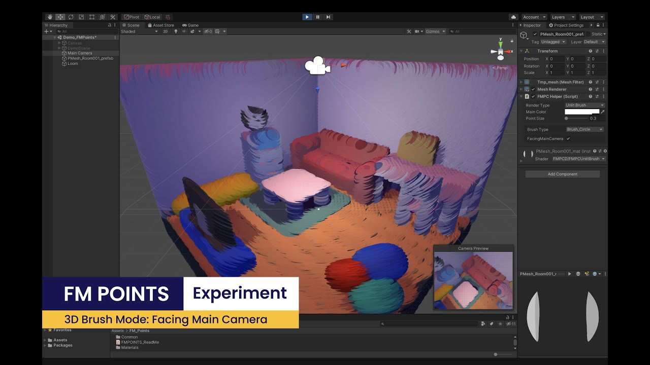 [Experiment] 3D Brush Mode: Facing Main Camera - YouTube