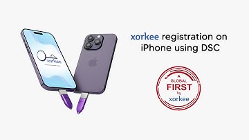xorkee registration on iPhone using DSC