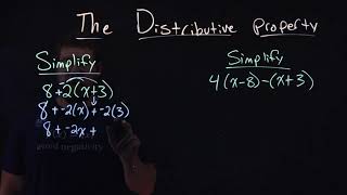 Understanding the Distributive Property | Part 3 | 2 Examples | Minute Math
