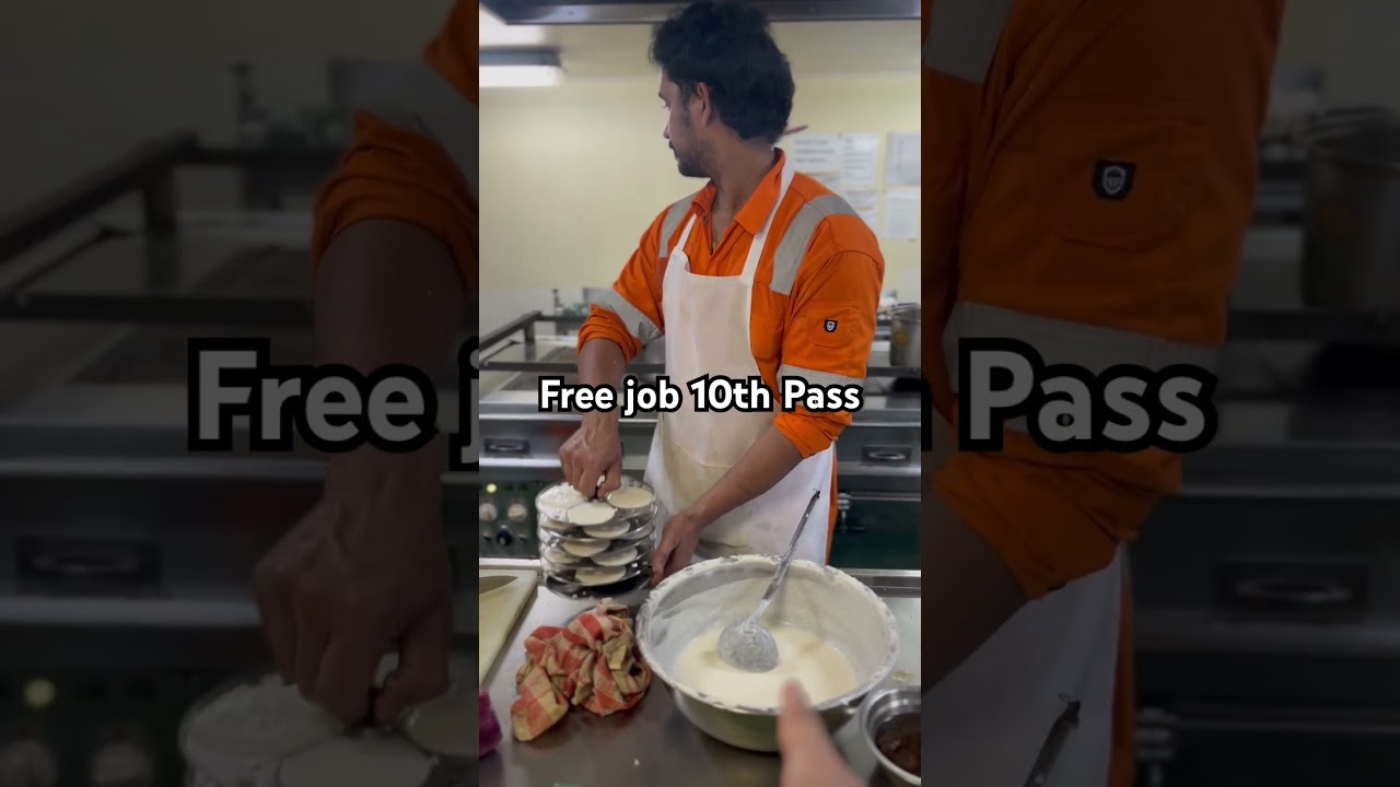 Merchant Navy galley Department 10th Pass join 