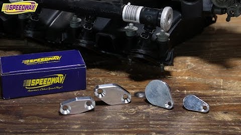 Speedway Tech Talk - LS Block Off Plates