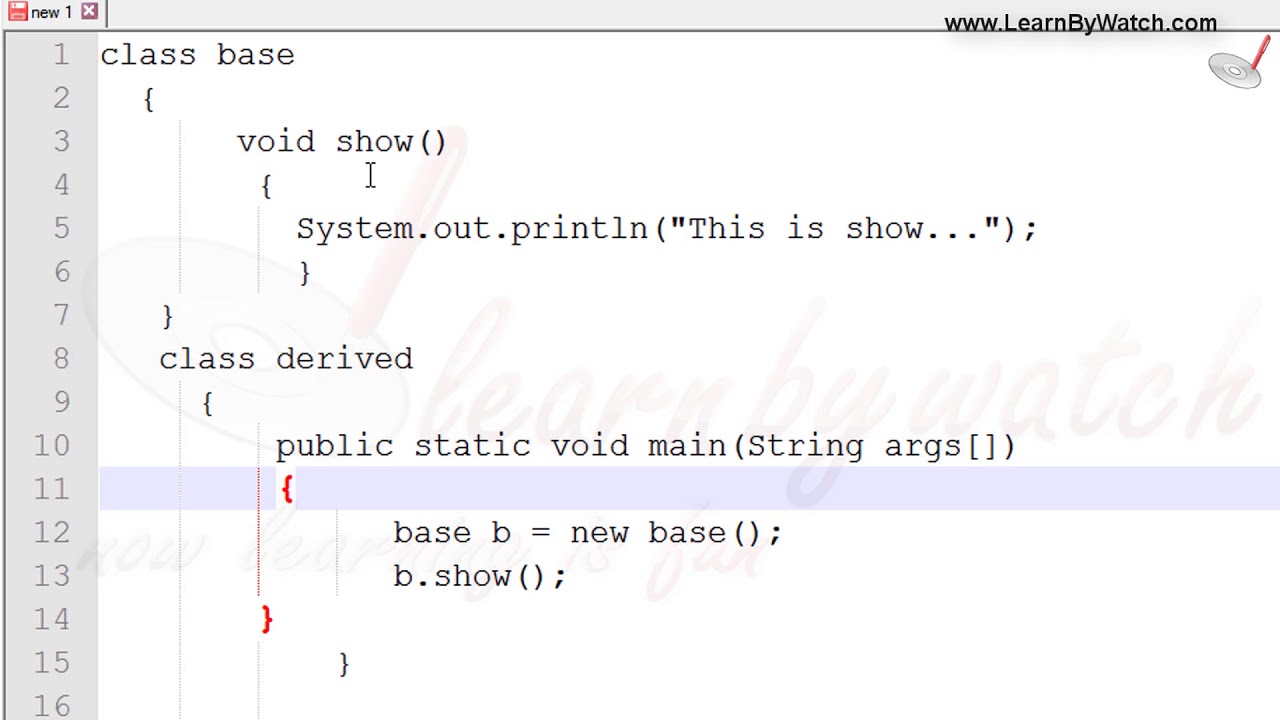 What is Inheritance in JAVA | Learn JAVA with Practical examples ...
