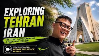 Inside Tehran Before the Iran Attack | Azadi Tower & National Museum