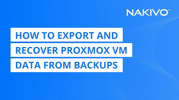 How to Export and Recover Proxmox VM Data from Backups (Old Approach)