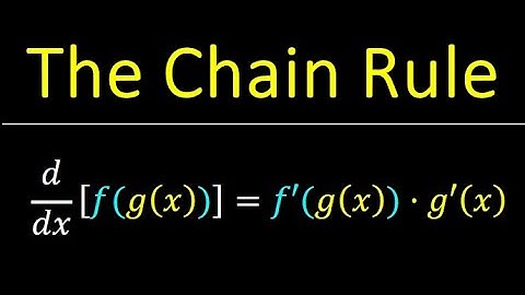 2.4A The Chain Rule