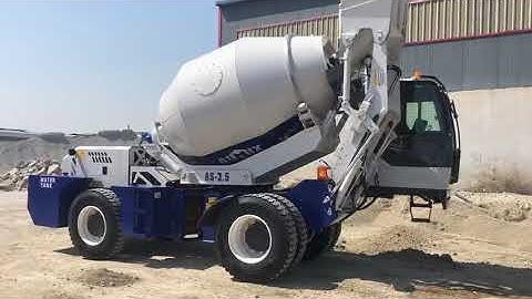 Aimix 3.5Cube Self Loading Mobile Concrete Mixer