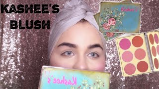 Kashee's Blush Review and swatches | woman high beauty