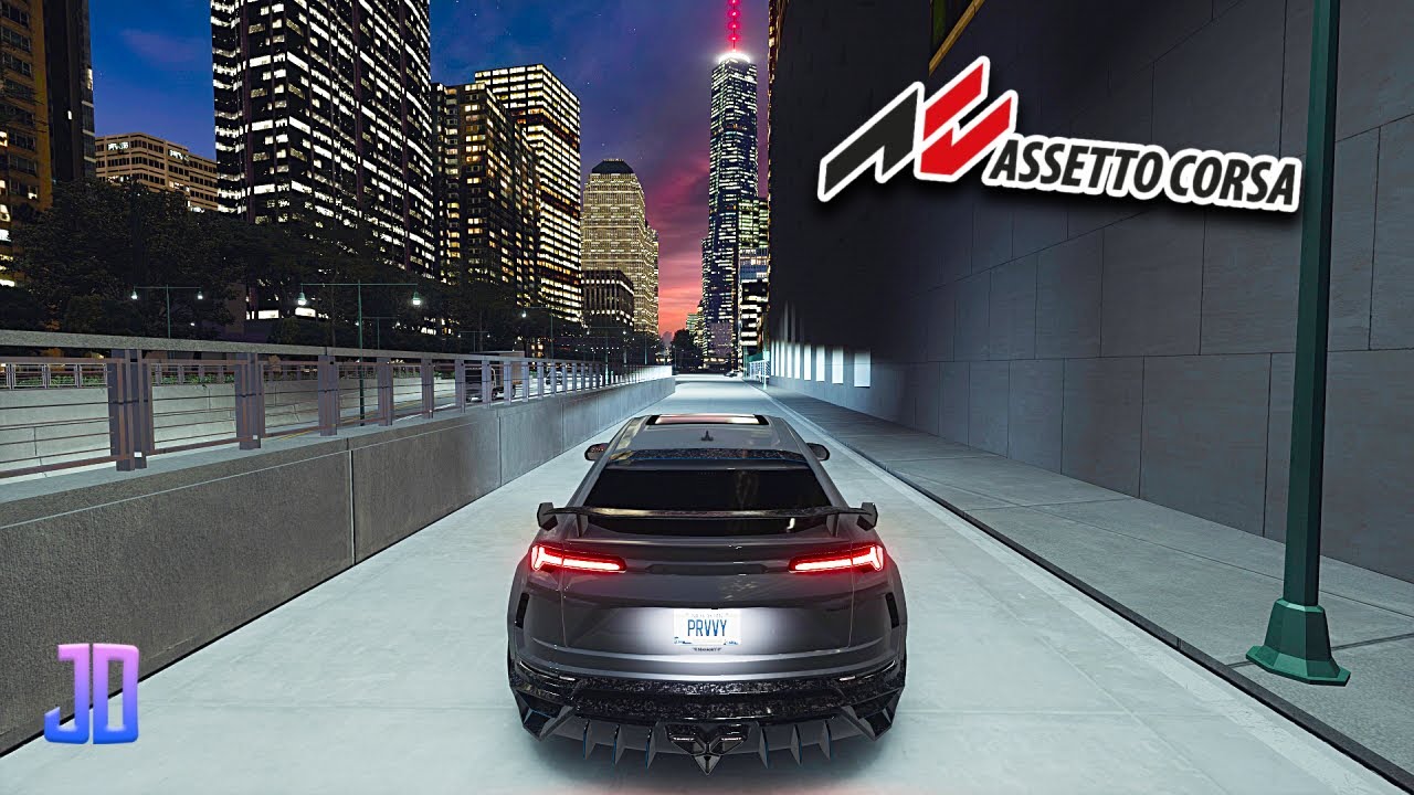 1071 hp Mansory Lamborghini URUS Cutting Up On FDR Drive NYC Map | Assetto Corsa |T300 RS