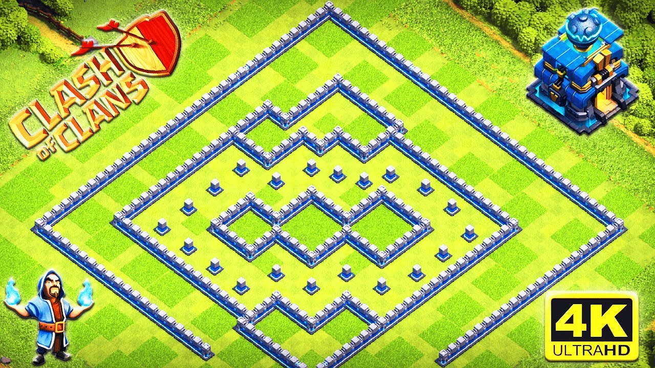 INSANE Town Hall 12 Anti Everything Anti 2 Stars Defensive Trophy Base Will Make You UNSTOPPABLE