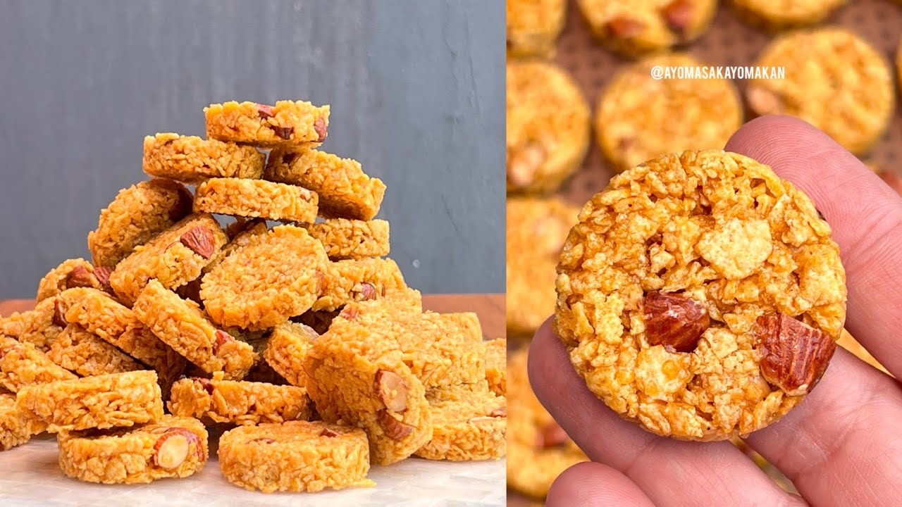 Yang lagi Viral di Malaysia Cornflakes Gula Melaka No Oven No Mixer