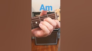 Thumbnail of How to hold A minor chord on Guitar? #guitarlesson