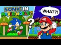 Sonic KICKS OUT Mario From Super Mario World?! HOW?