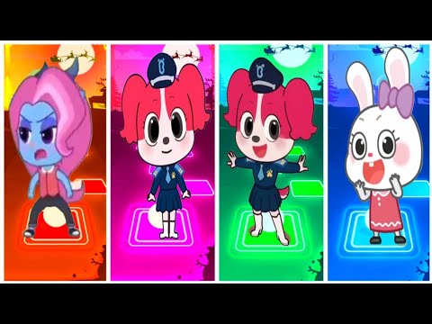 TILES hop fun 🎶Sheriff Labrador Team...Clips from the best parts of the cartoon. Who Is Best 👌 👍 😍