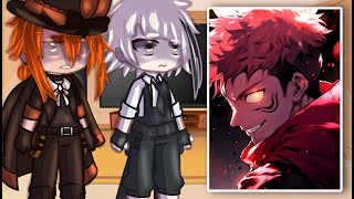 Bungo Stray Dogs React To Jujutsu Kaisen // Gacha Club