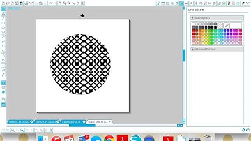 Making a Patterned Circle Monogram
