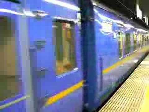 JR24系客車回送・甲府駅発車
