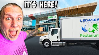 It's Finally Here! Huge Aquarium Build!