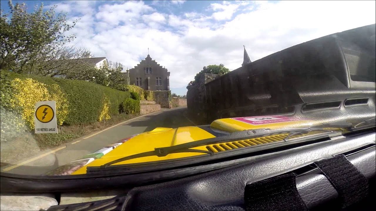 Vauxhall Nova Crash Jersey Rally 2014