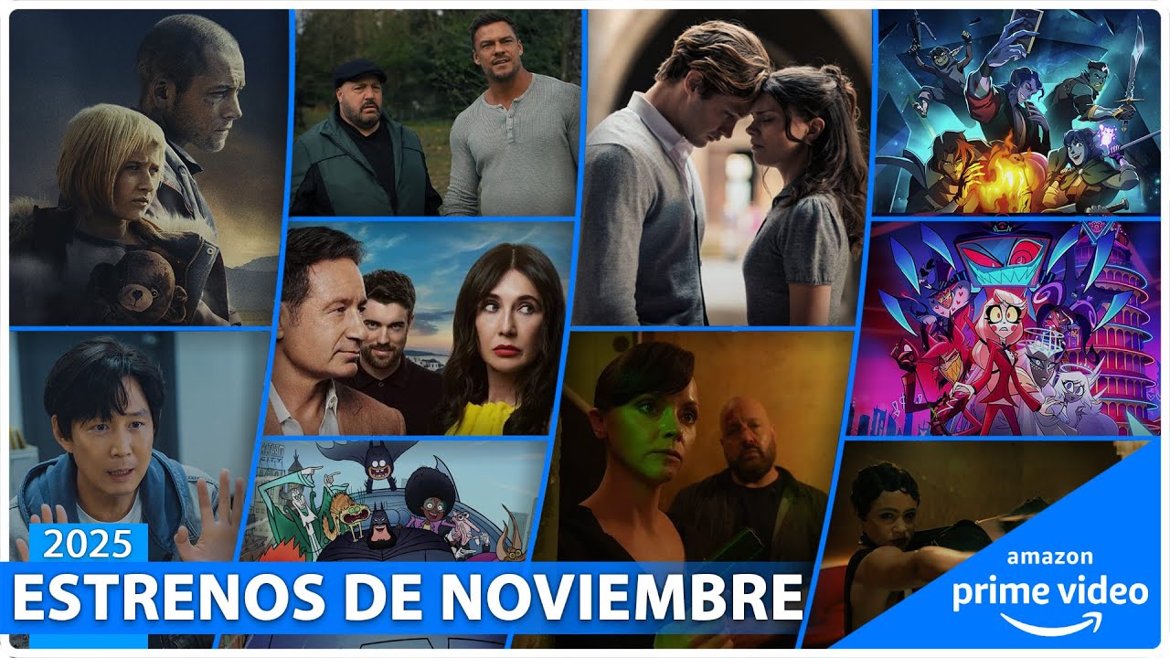 Estrenos Amazon Prime Video Noviembre 2025 | Series y Películas - YouTube