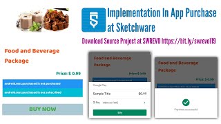 In App Purchase Implementation Using Sketchware With SWRevo screenshot 1