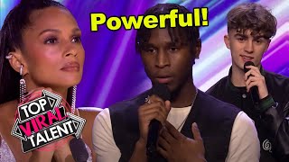 Powerful Duo Get GOLDEN BUZZER!