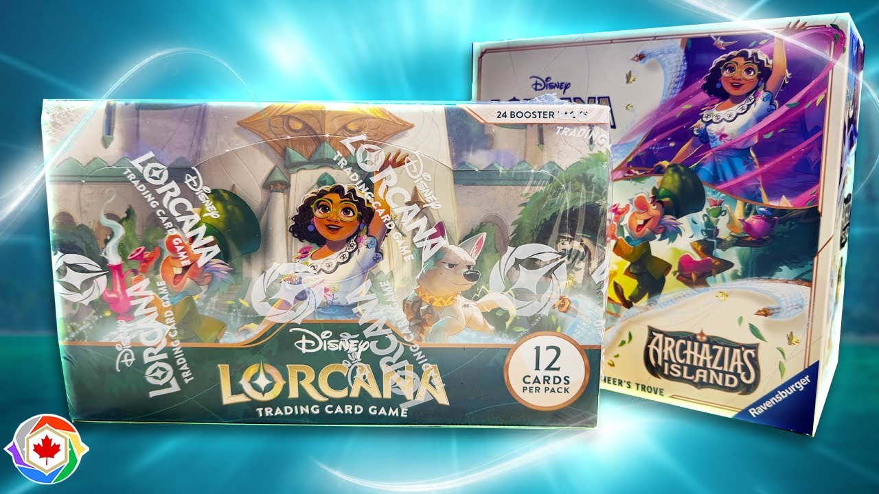 Lorcana Archazia's Island Box + Trove INSANE OPENING! LEGENDARIES Everywhere!