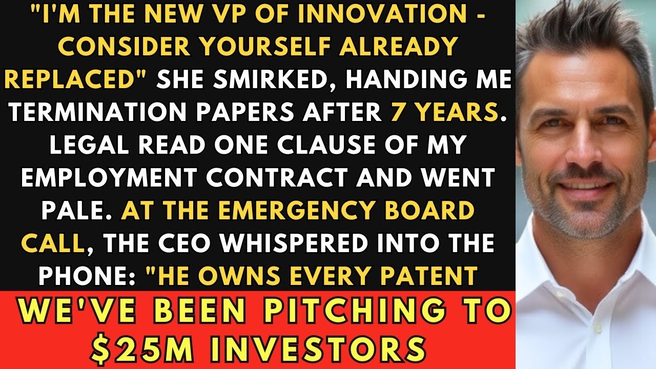 Fired After 7 Years, I Owned the Patents: VP's $25M Downfall | Corporate Revenge