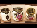 DIY/Very beautiful Glass jar Decor / Kitchen decoration idea