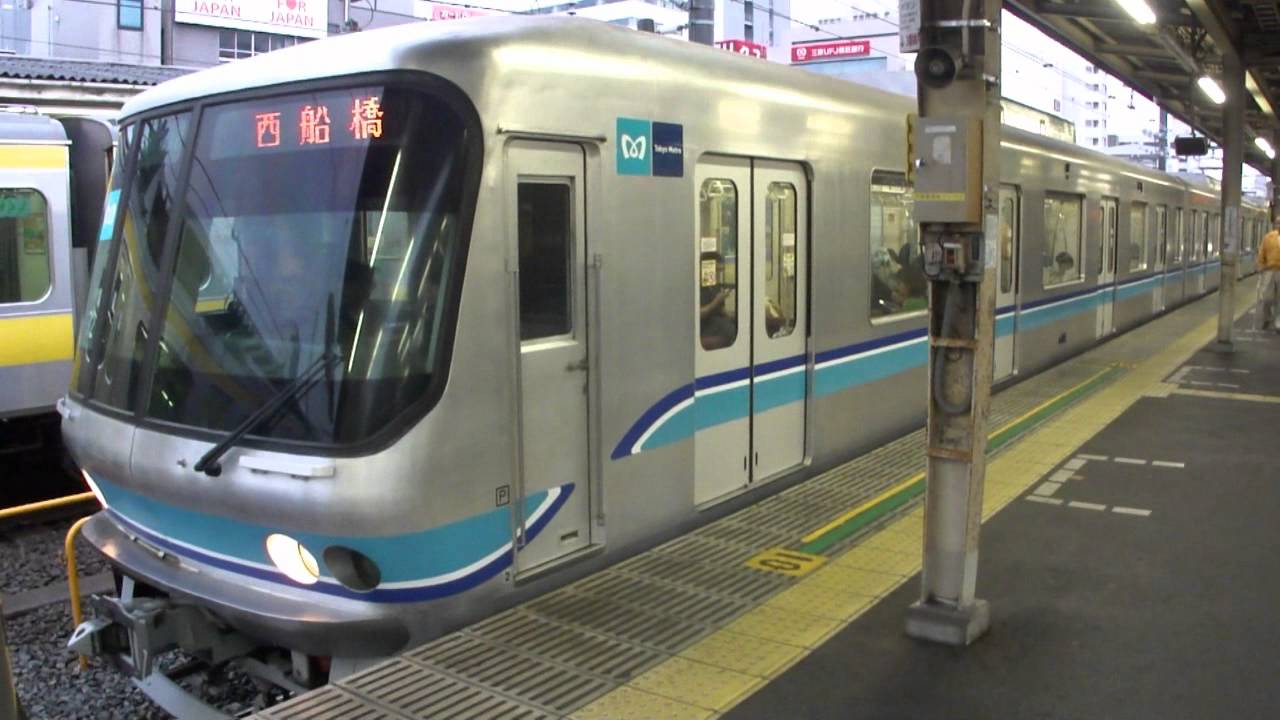 東京メトロ 07系 有楽町線から転籍 東西線中野駅から発車 Youtube