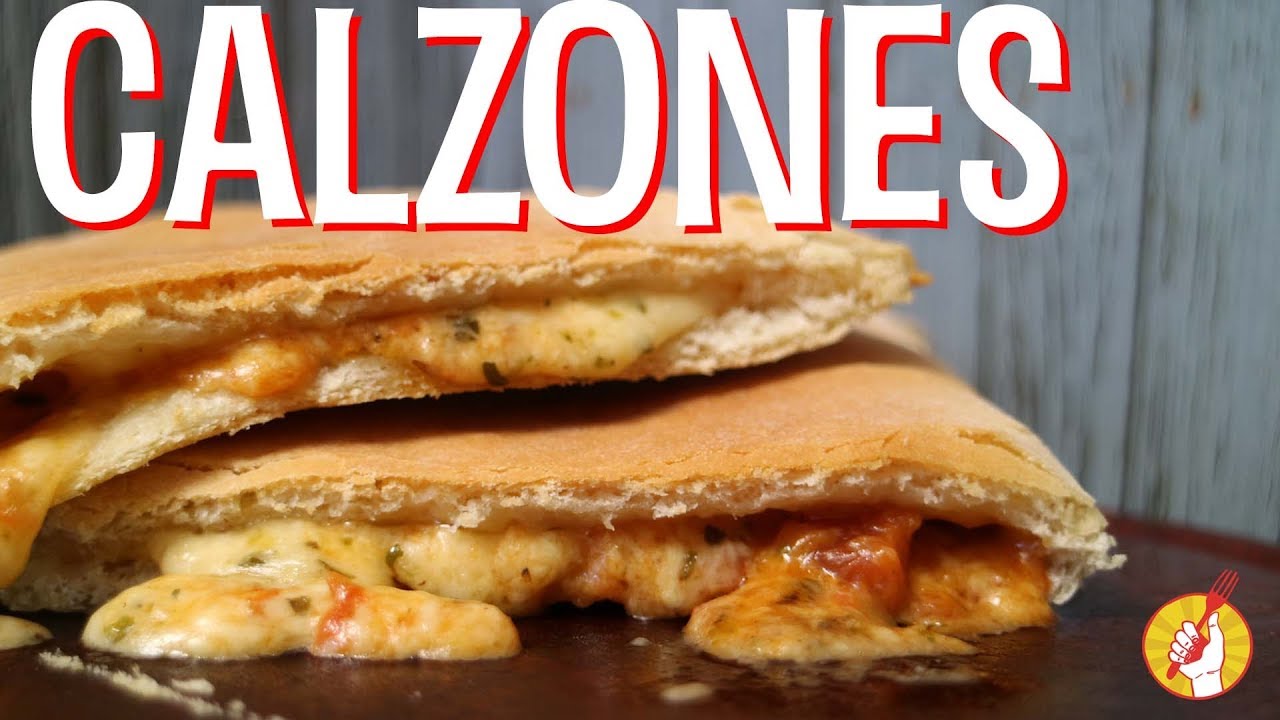 Cómo Hacer CALZONE pizza rellena EMRROLLADA | Receta Fácil | Tenedor Libre  - YouTube