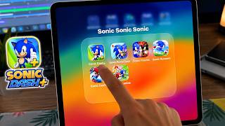 Sonic Dash+ - iPad Pro Gameplay, Mobile Game Review - Gameplay & Walkthrough screenshot 2