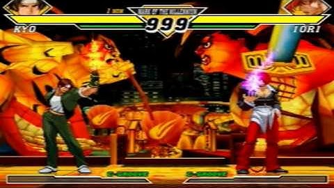 Capcom vs. SNK 2 [Kyo VS Iori special intro]