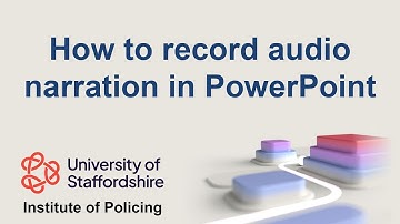 How to Record Audio or Video Narration in PowerPoint