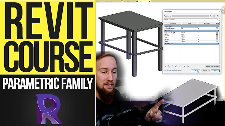 Revit Parametric Family Tutorial | Intermediate Revit Course 06