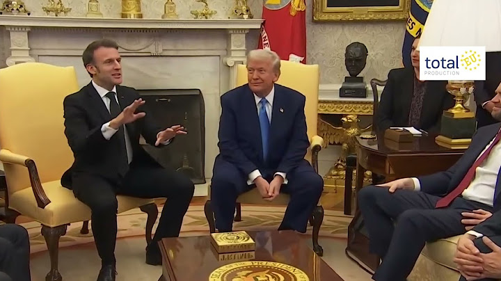 Ucraina: Macron interrompe Trump "Abbiamo pagato il 60% dello sforzo totale, come gli Usa"