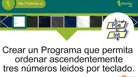sentencia si-sino – pSeint (ordenar tres números leidos)