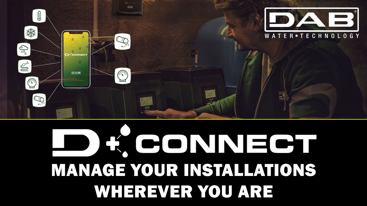 DConnect | Manage your installations anywhere | DAB Pumps