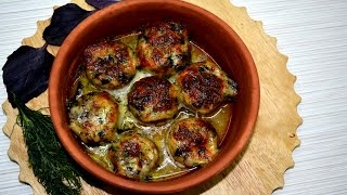Шампиньоны в кеци Шампиньоны в кеци
