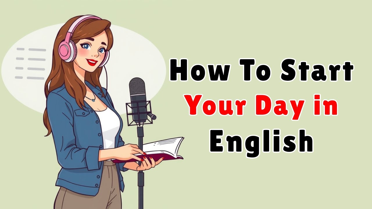 How to Start Your Day in English | Improve Your English | Graded Reader | Speaking Practice