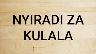 Nyiradi za kulala