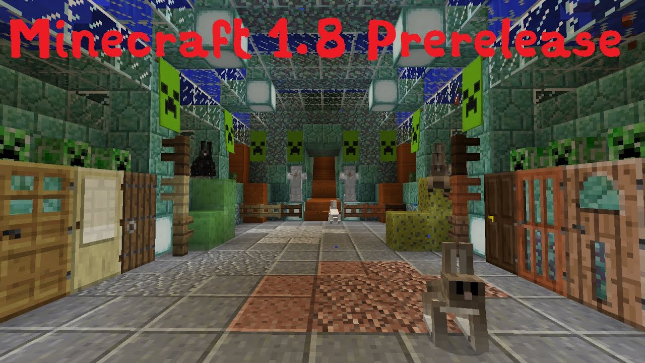 Minecraft 1.8 Prerelease! The Bountiful Update!