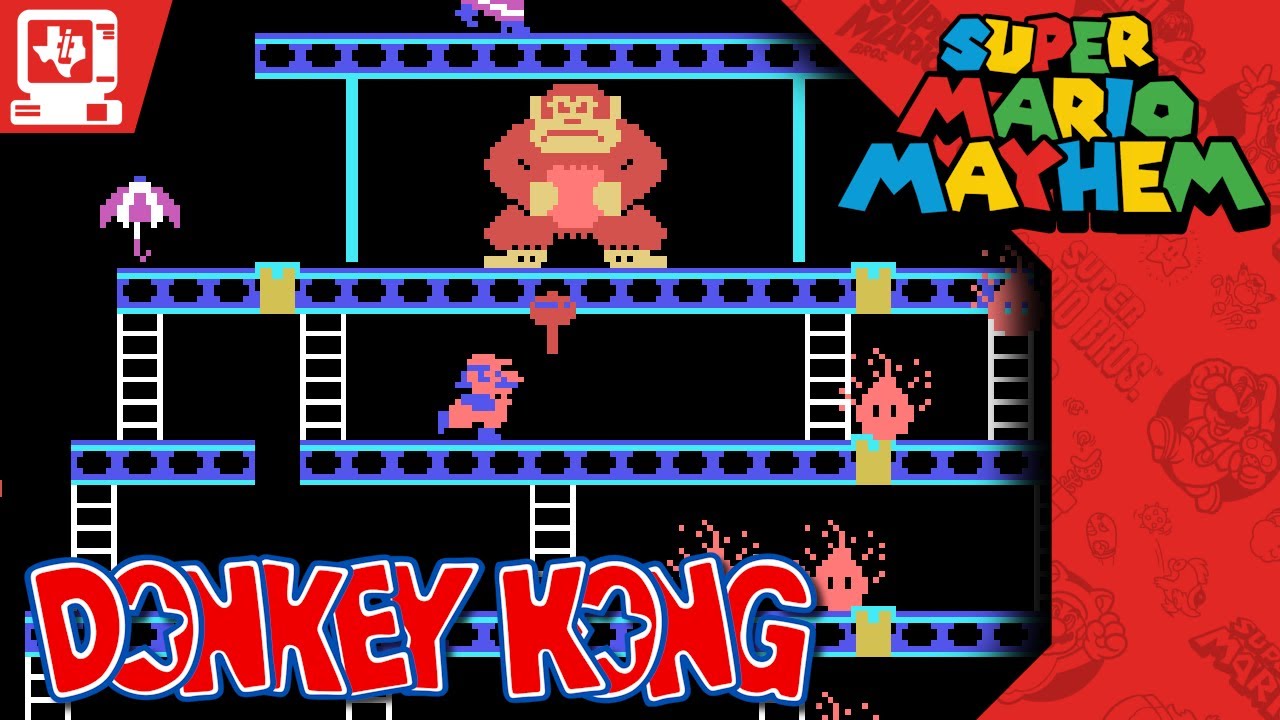 Donkey Kong (TI-99/4A) | Super Mario Mayhem - YouTube