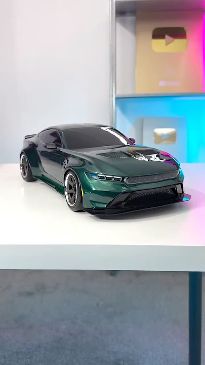 RC Drift Mustang! This is the rear wheel drive Traxxas 4-Tec Drift.