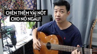 Chèn thêm vài nốt giai điệu khi đệm guitar cho sinh động 😌#guitartalk