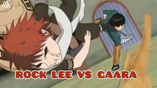 GAARA VS ROCK LEE|uji chunin sub indo