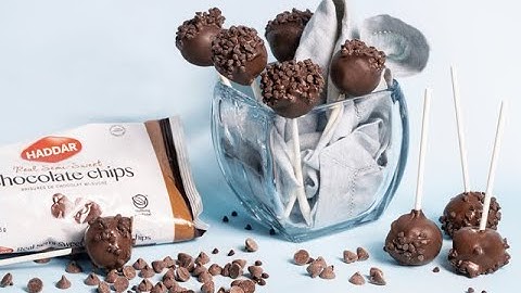 Cookie Dough Cake Pops